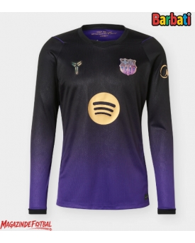 Barcelona Tricou Fotbal Replică 2026-27 Barbati Deplasare Mâneci Lungi Barcelona Tricou Fotbal Replică 2026-27 Barbati Deplasare Mâneci Lungi